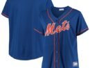 New York Mets Women's Plus Size Alternate Replica Team Jersey - Royal