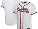 Atlanta Braves Nike Youth Home Game Jersey - White