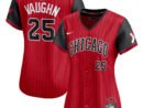 Andrew Vaughn Chicago White Sox Nike Women's 2025 City Connect Limited Player Jersey - Red/Black