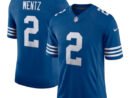 Carson Wentz Indianapolis Colts Nike Alternate Vapor Limited Jersey - Royal/White