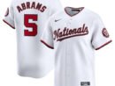 CJ Abrams Washington Nationals Nike Youth Home Limited Player Jersey - White