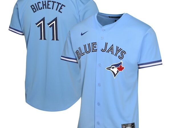 Bo Bichette Toronto Blue Jays Nike Youth Alternate Player Game Jersey - Powder Blue