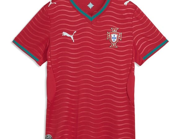 Portugal National Team Puma Women's 2026 Home Replica Jersey - Red