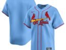 St. Louis Cardinals Nike Alternate Limited Jersey - Light Blue/White