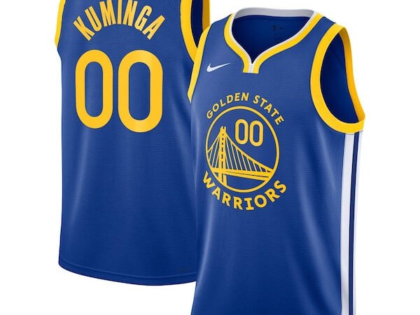 Jonathan Kuminga Golden State Warriors Nike Unisex Swingman Badge Player Jersey - Icon Edition - Royal