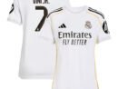 Vini Jr. Los Merengues adidas Women's 2025/26 Home Replica Jersey - White/Blue