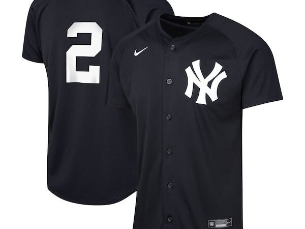 Derek Jeter New York Yankees Nike Youth Alternate Limited Player Jersey - Navy