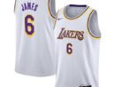LeBron James Los Angeles Lakers Nike Youth Swingman Jersey - Association Edition - White