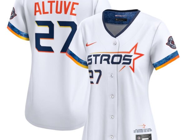 Jose Altuve Houston Astros Nike Women's 2025 City Connect Limited Player Jersey - White