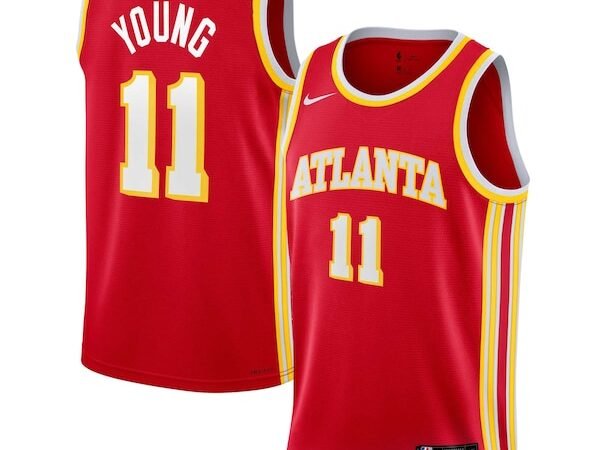 Trae Young Atlanta Hawks Nike Youth Swingman Jersey - Icon Edition - Red