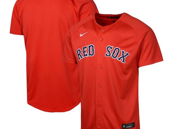 Boston Red Sox Nike Youth Alternate Limited Jersey - Red