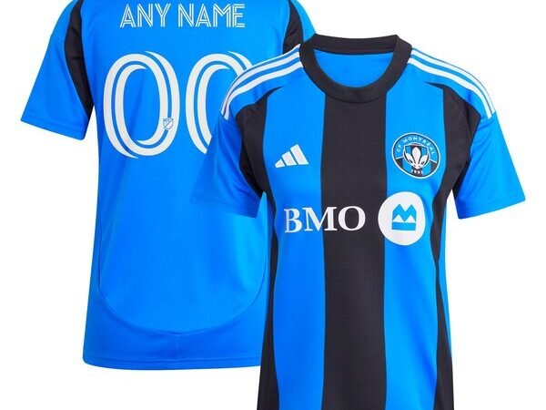CF Montreal adidas Women's 2025 Montréal Original Replica Custom Jersey - Blue