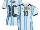 Lionel Messi Argentina National Team adidas Women's FIFA x World Cup 2022 Winners Replica Jersey - White