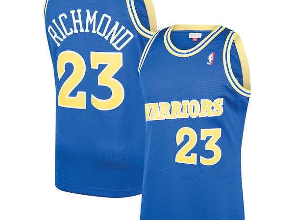 Mitch Richmond Golden State Warriors 1990/91 Hardwood Classics Swingman Jersey - Royal