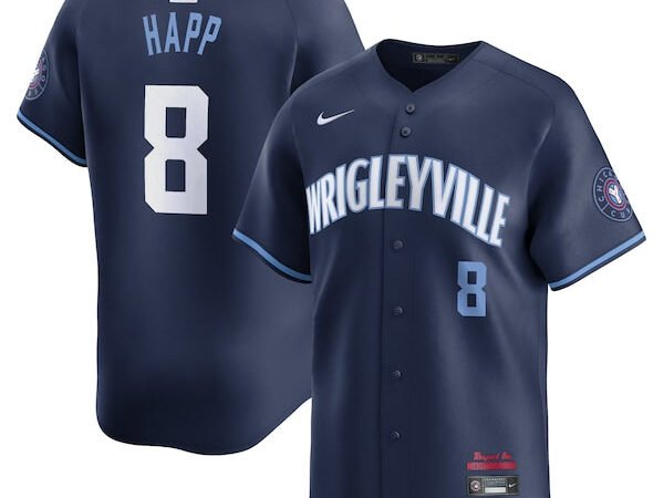 Ian Happ Chicago Cubs Nike City Connect Limited Player Jersey - Navy