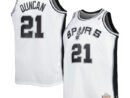 Tim Duncan San Antonio Spurs Big & Tall Hardwood Classics 1998/99 Swingman Jersey - White/Black