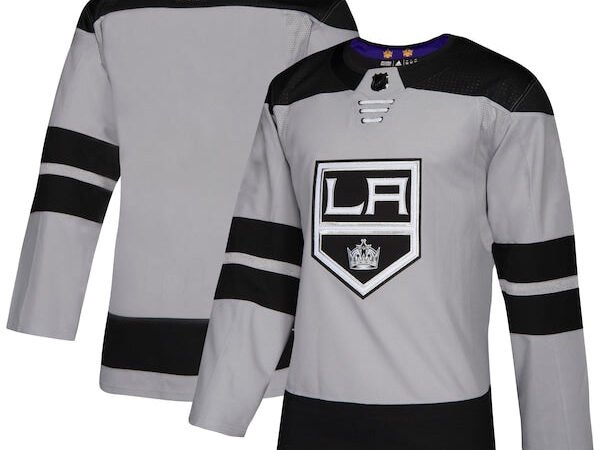 Los Angeles Kings adidas Alternate Authentic Jersey - Gray