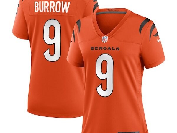 Joe Burrow Cincinnati Bengals Nike Women's Game Jersey - Orange/Black