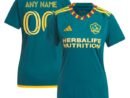 LA Galaxy adidas Women's 2024 LA Kit Replica Custom Jersey - Green
