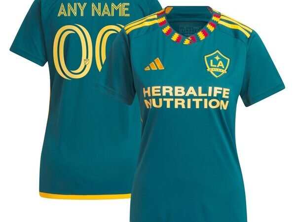 LA Galaxy adidas Women's 2024 LA Kit Replica Custom Jersey - Green