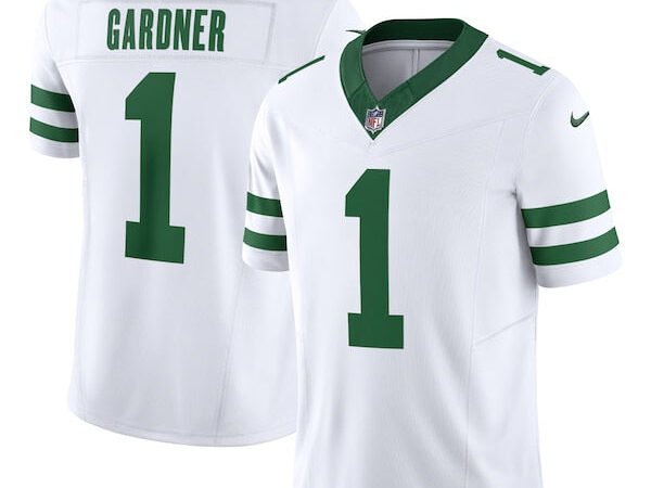 Ahmad Sauce Gardner New York Jets Nike Vapor F.U.S.E. Limited Jersey - White