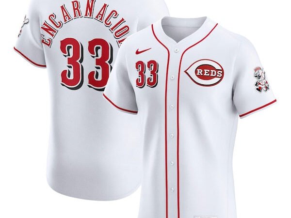 Christian Encarnacion-Strand Cincinnati Reds Nike Home Elite Jersey - White