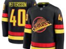 Elias Pettersson Vancouver Canucks Alternate Premium Jersey - Black