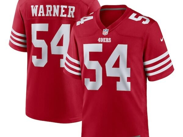 Fred Warner San Francisco 49ers Nike Player Game Jersey - Scarlet