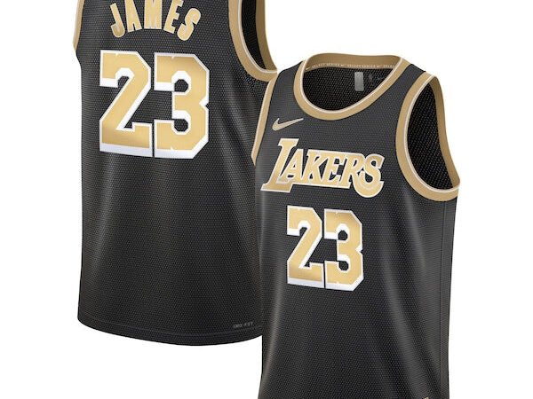 LeBron James Los Angeles Lakers Nike Unisex Select Series Swingman Jersey – Black