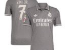 Vini Jr. Los Merengues adidas Originals 2024/25 Third Authentic Player Jersey - Charcoal/White