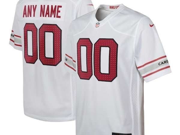 Arizona Cardinals Nike Youth Custom Game Jersey - White