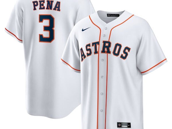 Jeremy Peña Houston Astros Nike Home Replica Jersey - White