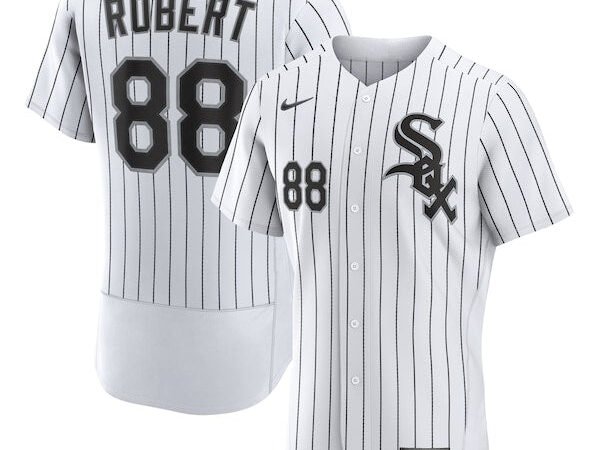 Luis Robert Chicago White Sox Nike Home Authentic Player Jersey - White/Black