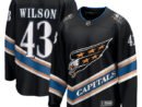 Tom Wilson Washington Capitals  Alternate 50th Anniversary Premier Breakaway Player Jersey - Black
