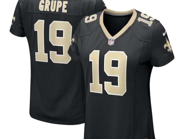 Blake Grupe New Orleans Saints Nike Women's Team Game Jersey -  Black