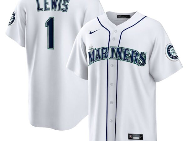 Kyle Lewis Seattle Mariners Nike Replica Player Name Jersey - White