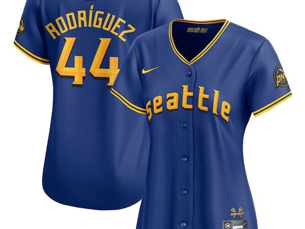 Julio Rodríguez Seattle Mariners Nike Women's City Connect Limited Player Jersey - Royal