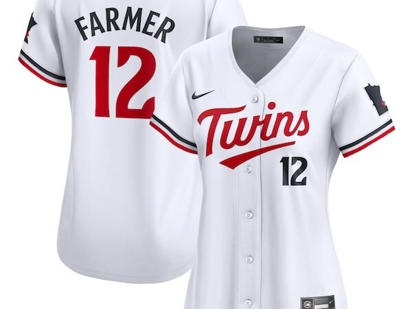 Kyle Farmer Minnesota Twins Nike Women's Home Limited Player Jersey - White