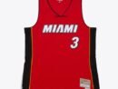 Dwyane Wade Miami Heat Women's 2005/06 Hardwood Classics Swingman Jersey - Red