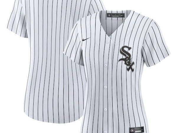 Chicago White Sox Nike Women's Home Blank Replica Jersey - White