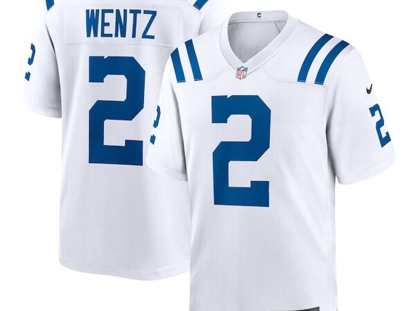 Carson Wentz Indianapolis Colts Nike Game Jersey - White/Royal