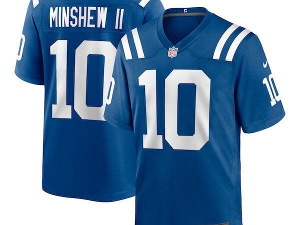 Gardner Minshew II Indianapolis Colts Nike Game Jersey - Royal