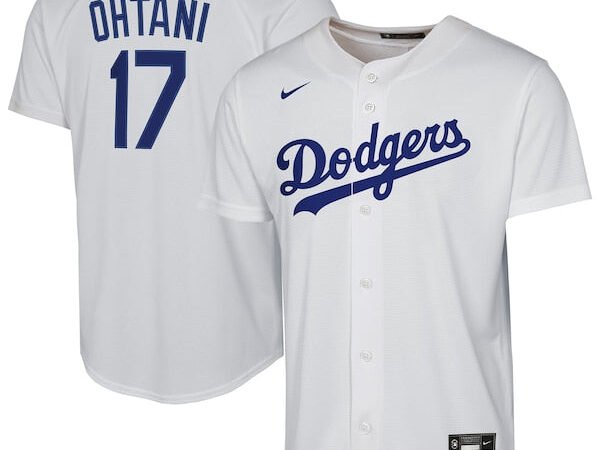 Shohei Ohtani Los Angeles Dodgers Nike Youth Home Replica Player Jersey - White