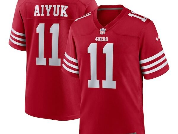 Brandon Aiyuk San Francisco 49ers Nike Women's Team Game Player Jersey - Scarlet