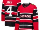 Seth Jones Chicago Blackhawks adidas Reverse Retro 2.0 Authentic Player Jersey - Red