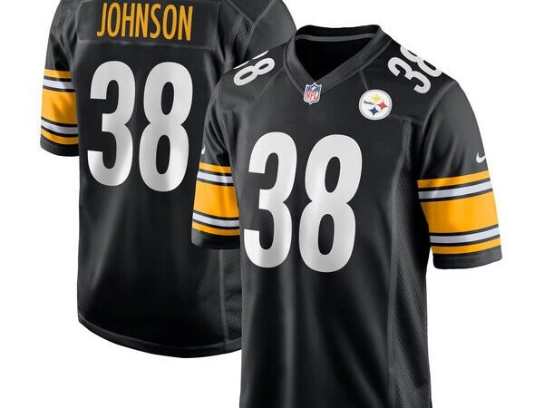 Caleb Johnson Pittsburgh Steelers Nike Game Jersey - Black