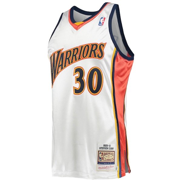 Stephen Curry Golden State Warriors 2009/10 Hardwood Classics Authentic Jersey - White