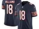 Caleb Williams Chicago Bears Nike Vapor F.U.S.E. Limited Jersey - Navy