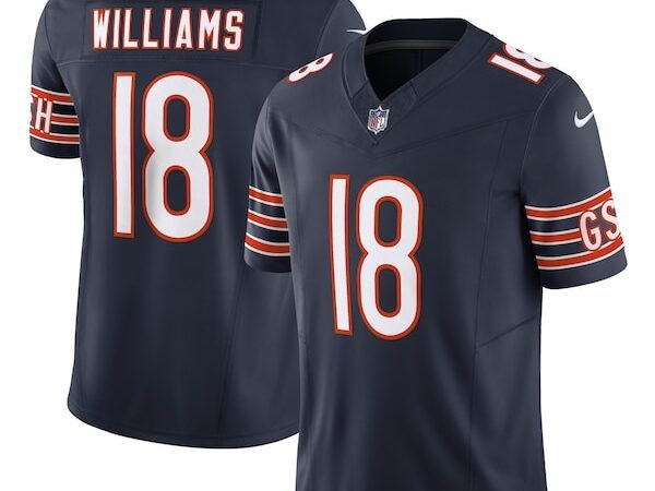 Caleb Williams Chicago Bears Nike Vapor F.U.S.E. Limited Jersey - Navy