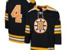 Bobby Orr Boston Bruins Youth 1971 Blue Line Player Jersey - Black